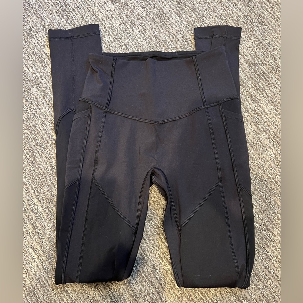 Lululemon High Rise Paneled Tights SZ 4